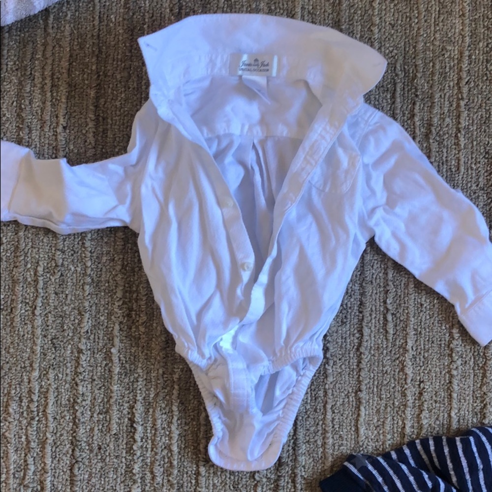 Janie & Jack Special Occasion Button Down 6-12 Mos